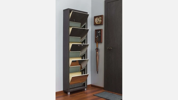 Lüks 5 (Kapuçino) Ayaqqabı Dolabı-2