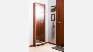 Lüks 5 (Ceviz) Ayaqqabı Dolabı