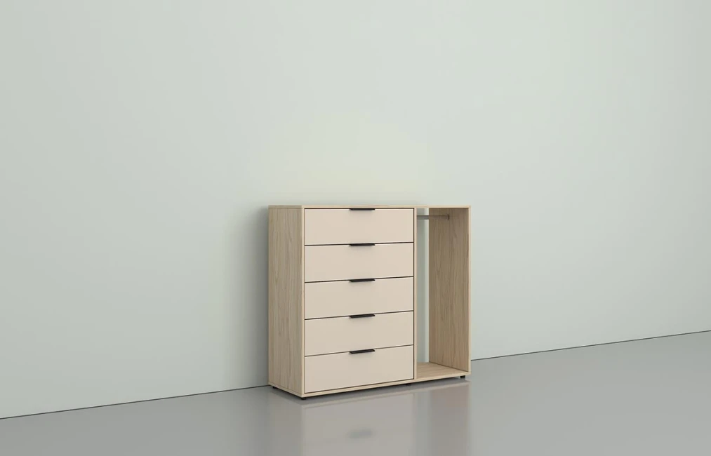 REM Dresser with Hanger (AK-1002)-1