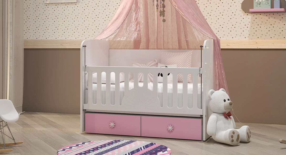 Luna Beşik (Çəhrayı)-1