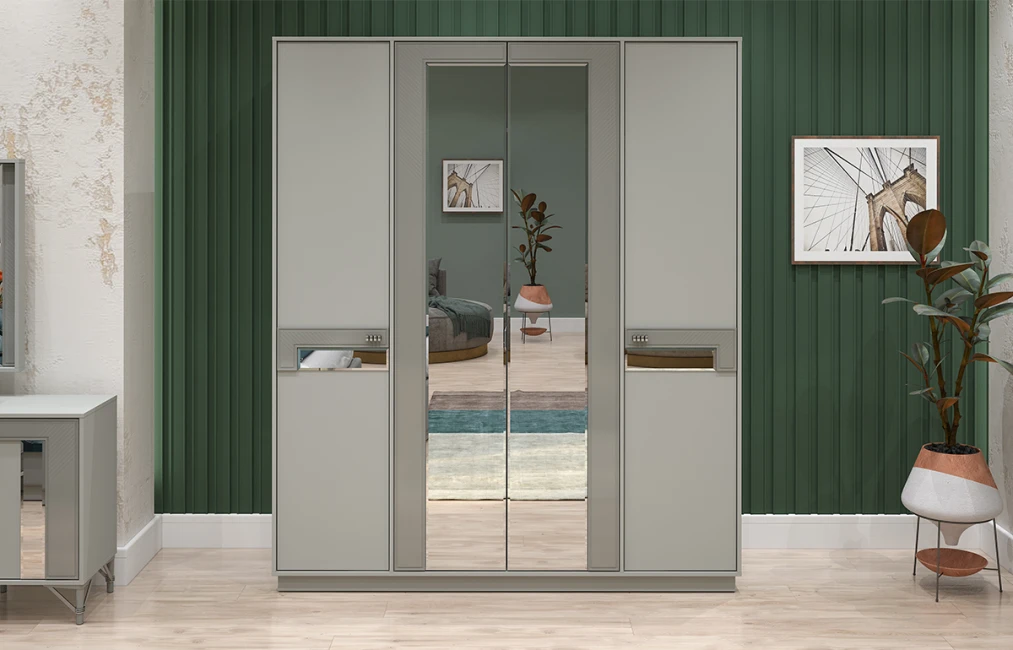 Elmas 4 Qapılı Dolab-1