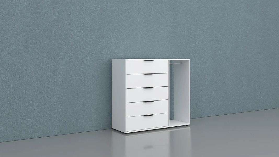 REM Комод с Вешалкой (AK-1001)-1